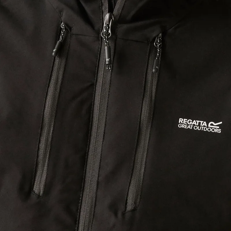 Regatta Men's Highton Stretch Padded Jacket III in Black Ash-8