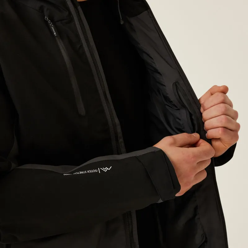 Regatta Men's Highton Stretch Padded Jacket III in Black Ash-7