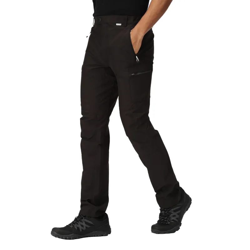 Regatta Men's Highton Walking Trousers in Black-2