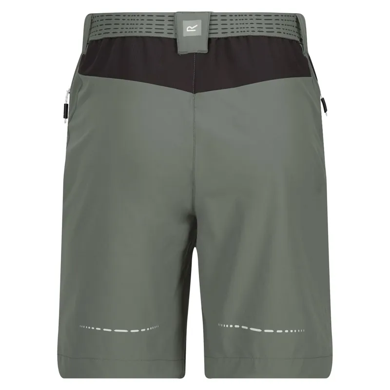 Regatta Men's Mountain II Shorts in Agave Green/Ash-1