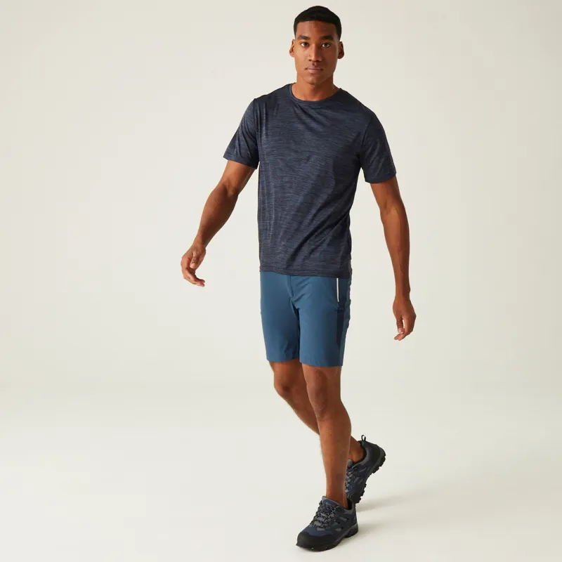 Regatta Men's Mountain II Shorts in Moonlight Denim/Navy-3