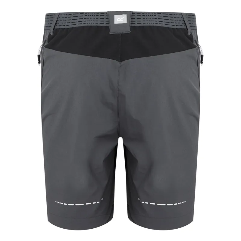 Regatta Men's Mountain II Shorts in Seal Grey/Black-1