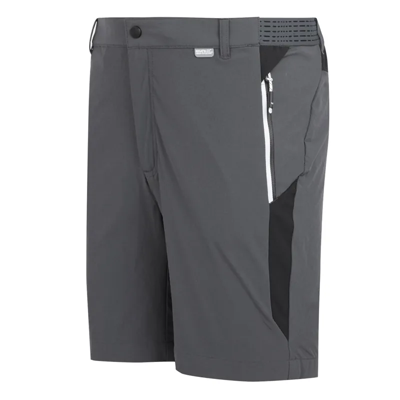 Regatta Men's Mountain II Shorts in Seal Grey/Black-2