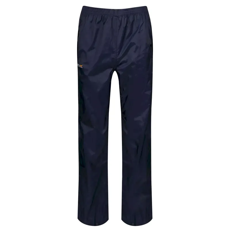 Regatta Men's Pack It Waterproof Overtrousers in Navy