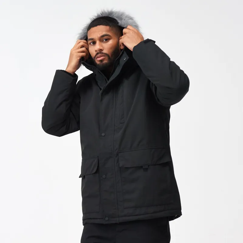 Regatta Men's Salinger IV Waterproof Jacket in Black-4