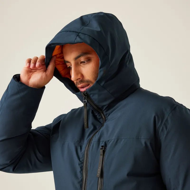 Regatta Men's Yewbank III Waterproof Jacket in Navy Fox-9