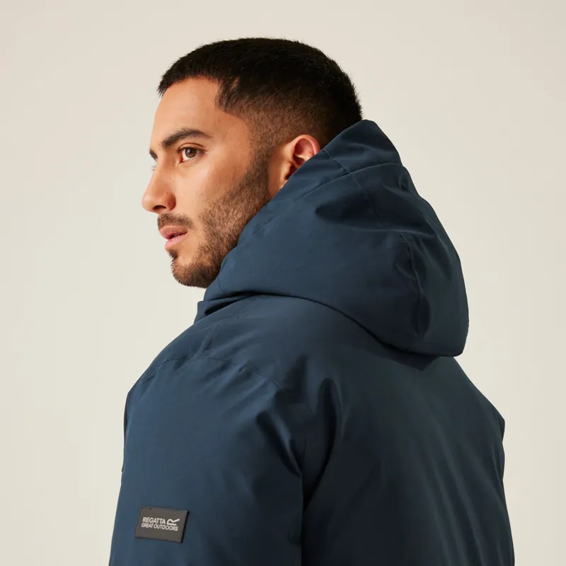 Regatta Men's Yewbank III Waterproof Jacket in Navy Fox-8