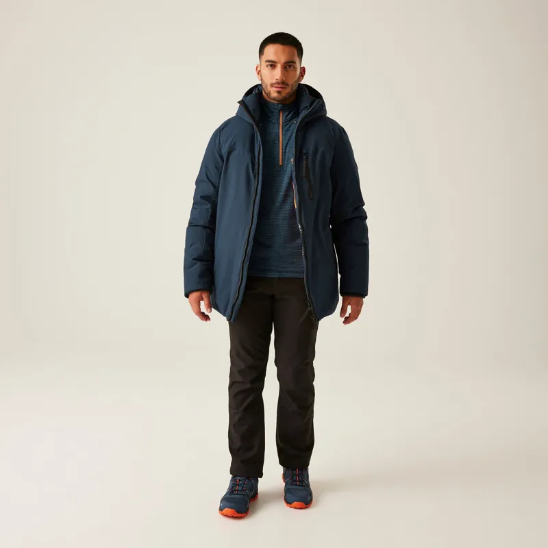 Regatta Men's Yewbank III Waterproof Jacket in Navy Fox-10