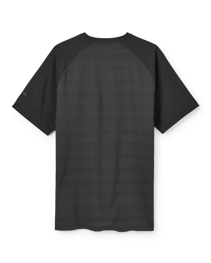 Rab Men's Rivelin Shift Tee in Black-1