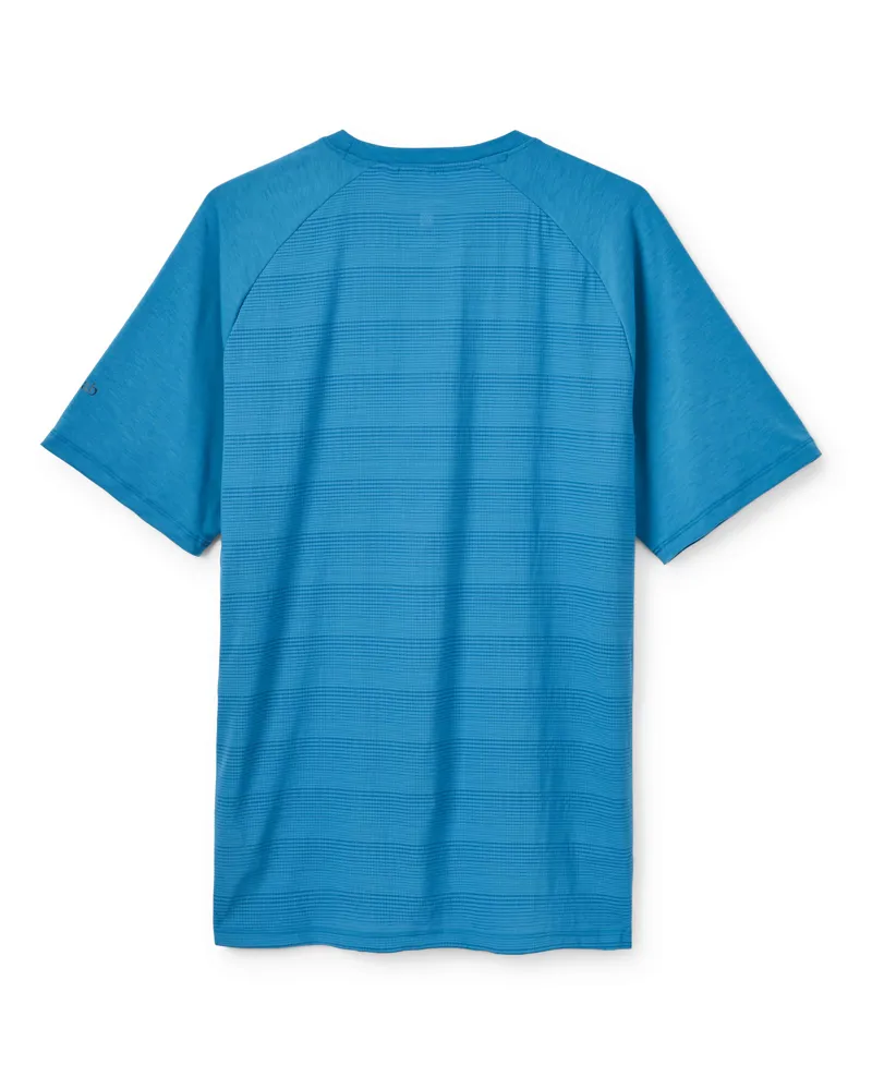 Rab Men's Rivelin Shift Tee in Dark Bluebird-1
