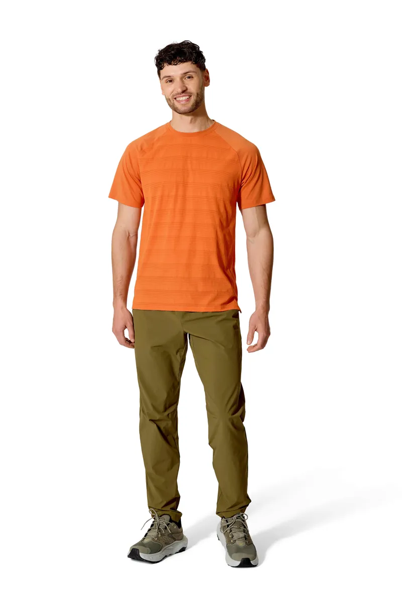 Rab Men's Rivelin Shift Tee in Dark Melba-3