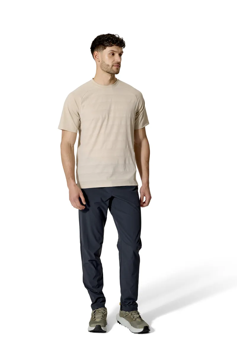 Rab Men's Rivelin Shift Tee in Pebble-3