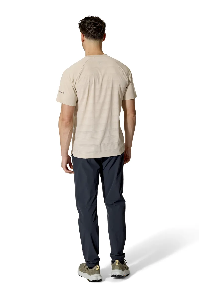 Rab Men's Rivelin Shift Tee in Pebble-4
