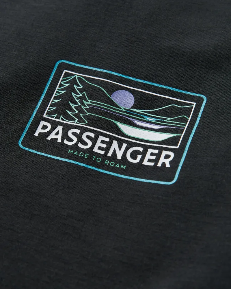 Passenger Men's Roamer Recycled Active T-Shirt in Black-1
