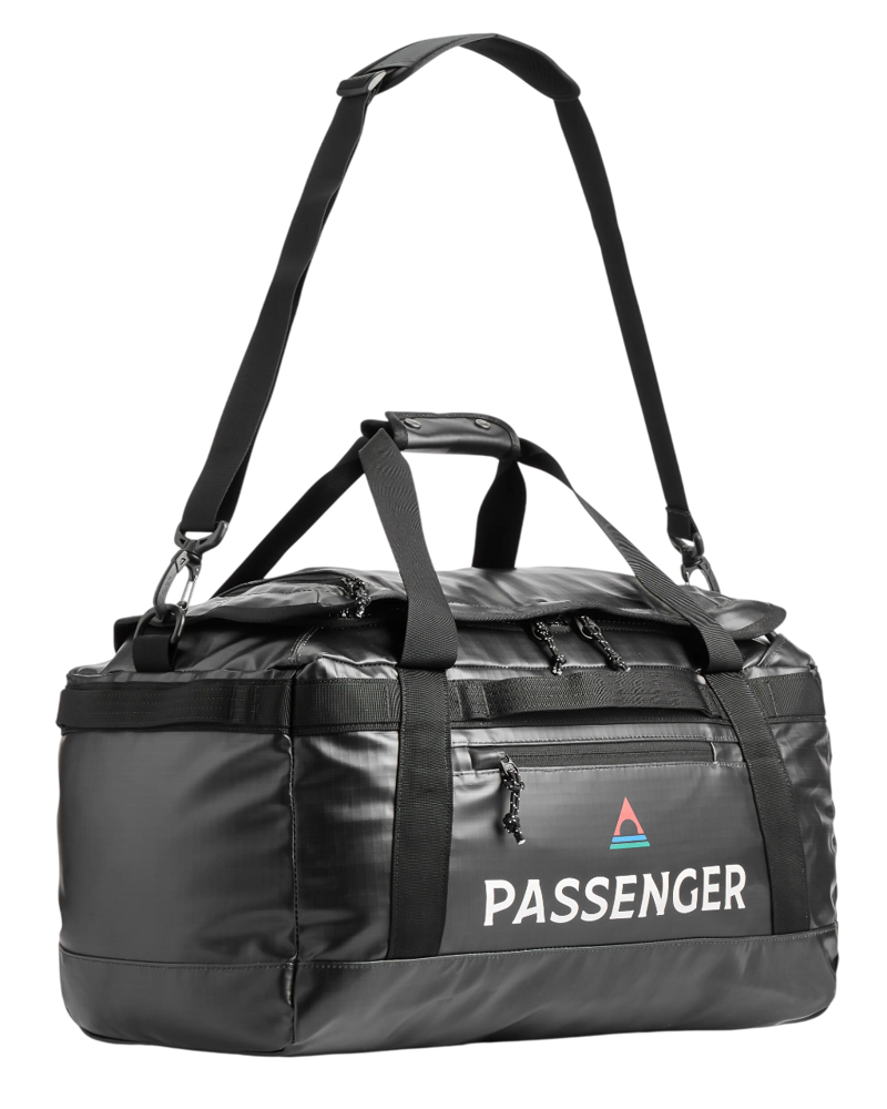 Passenger Roamer Recycled 40L Duffel Bag in Phantom Black-1