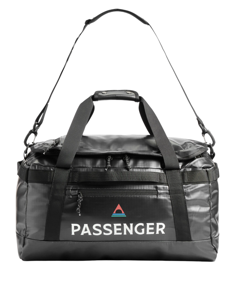 Passenger Roamer Recycled 40L Duffel Bag in Phantom Black
