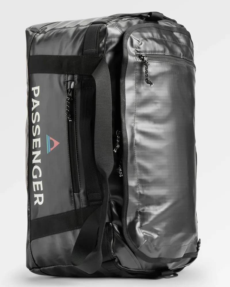 Passenger Roamer Recycled 40L Duffel Bag in Phantom Black-2