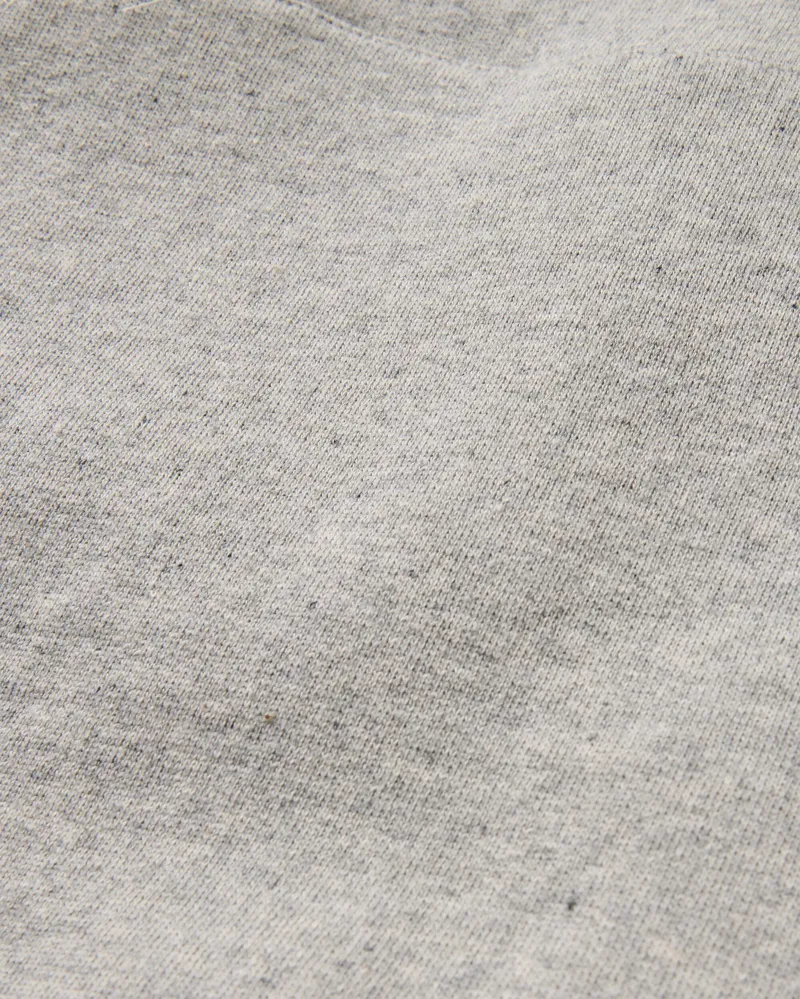 Passenger Men's Roamer Recycled Cotton Hoodie in Grey Marl-5