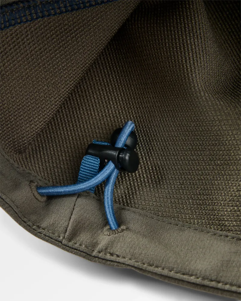 Passenger Men's Roamer Recycled Softshell Jacket in Dark Denim/Dusty Olive-6