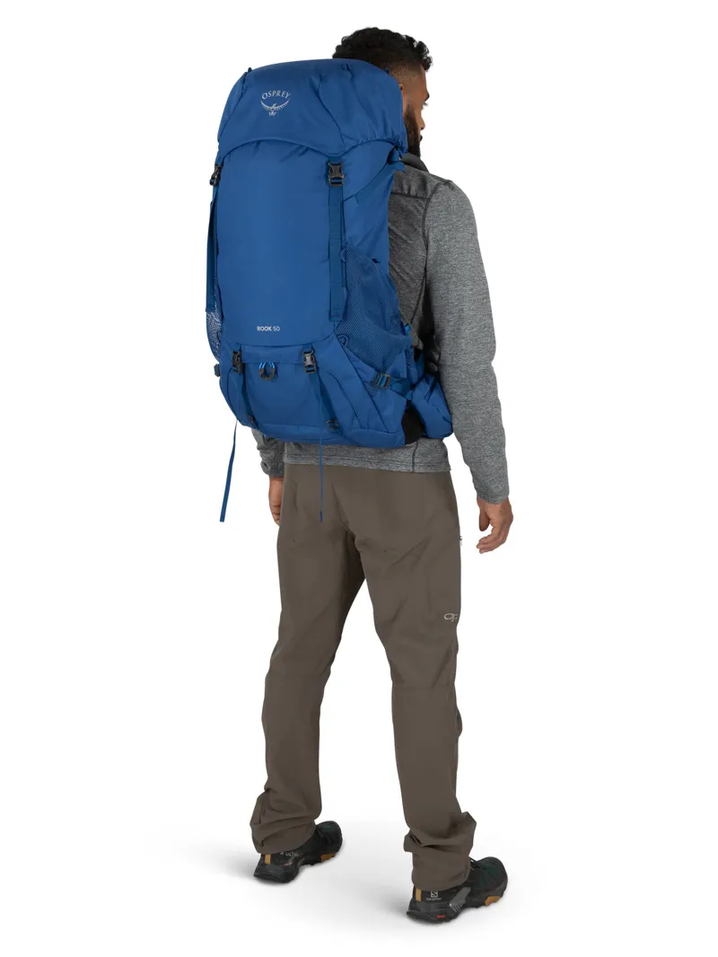 Osprey Rook 50 in Astology Blue/Blue Flame -5