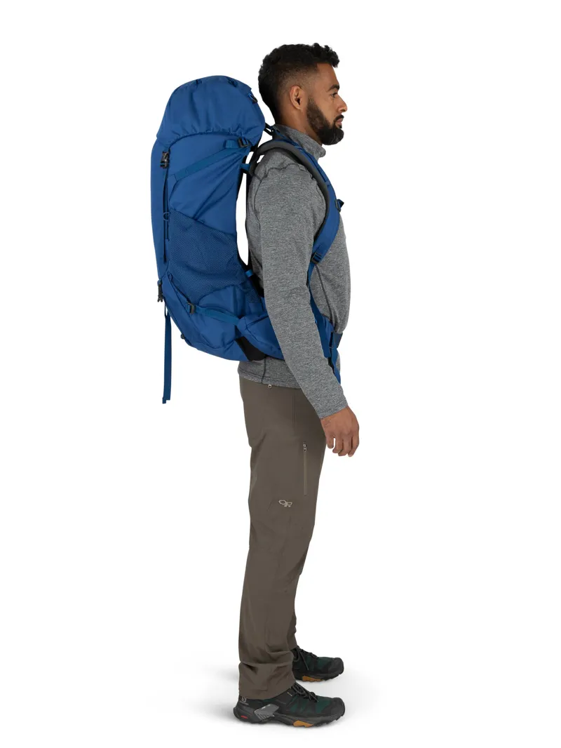 Osprey Rook 50 in Astology Blue/Blue Flame -4