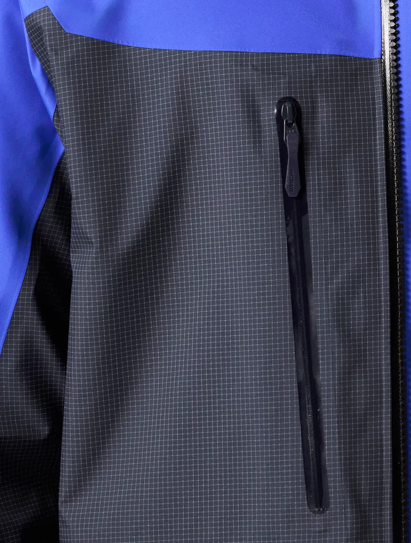 Arc'teryx Men's Alpha Jacket in Electra/Black Sapphire-5