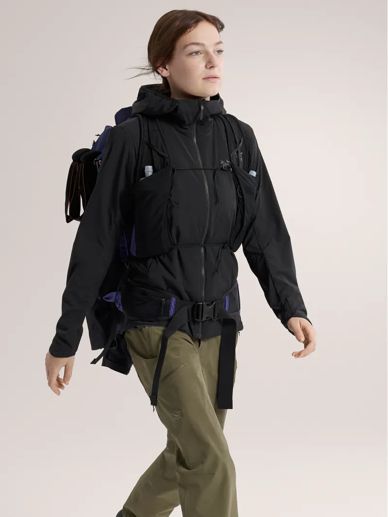 Arc'teryx Women's Atom SL Hoody in Black-5