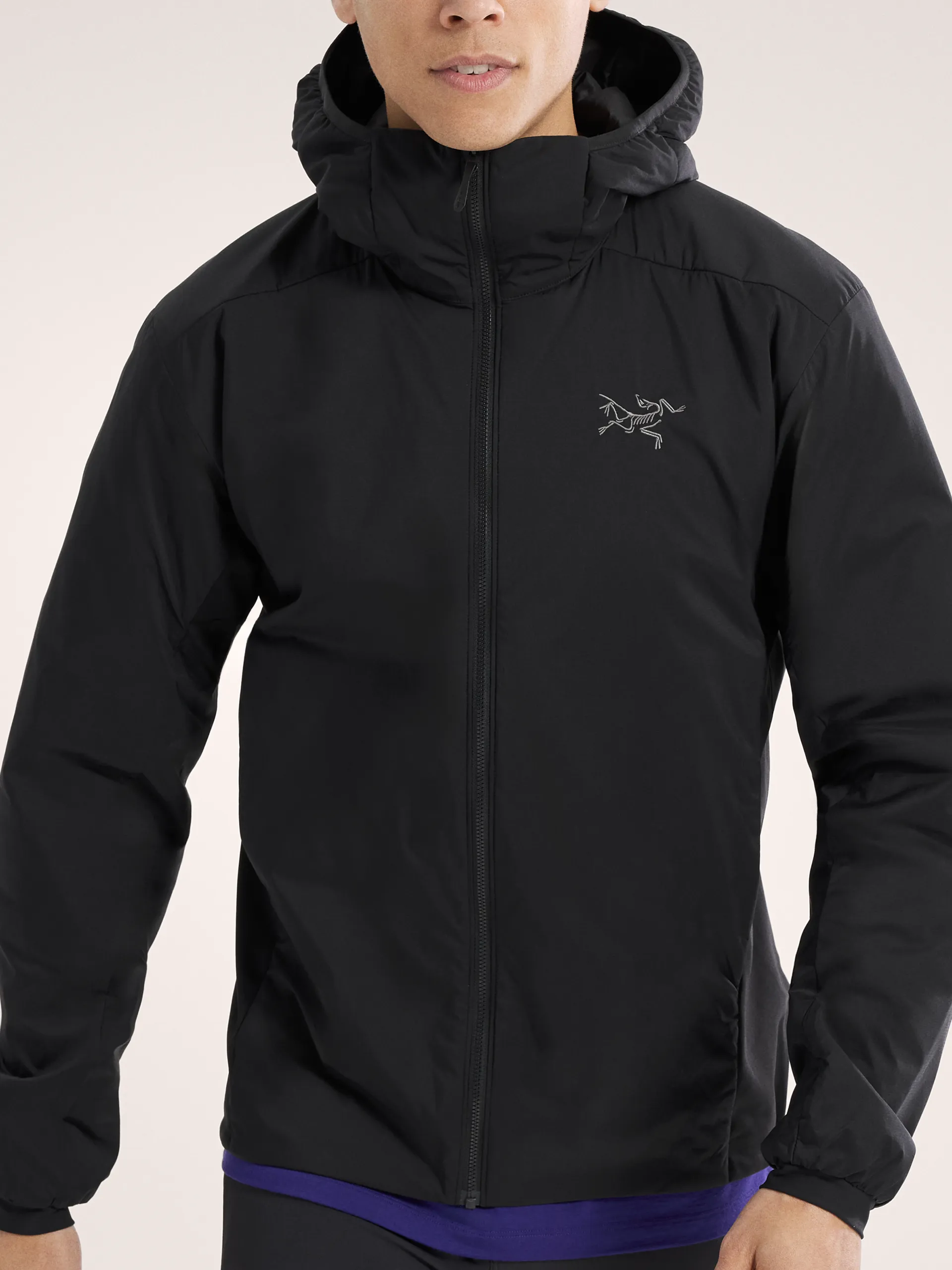 【平日即発送】アークテリクス　ATOM LT HOODY ブラックS Arc'teryx Men's Atom LT Hoody in Black