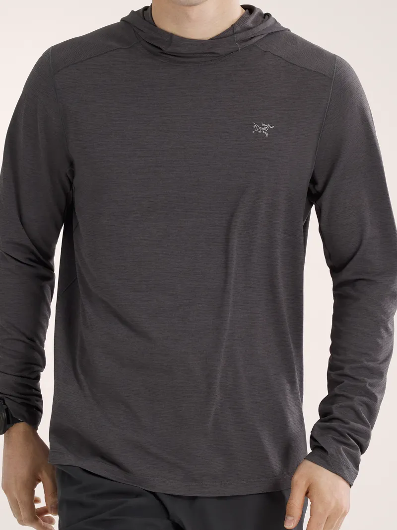 Arc'teryx Men's Cormac Hoody in Black Heather-5