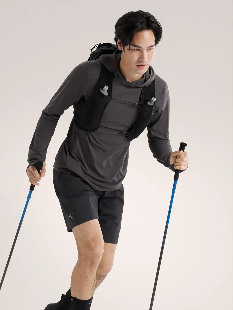 Arc'teryx Men's Cormac Hoody in Black Heather-1