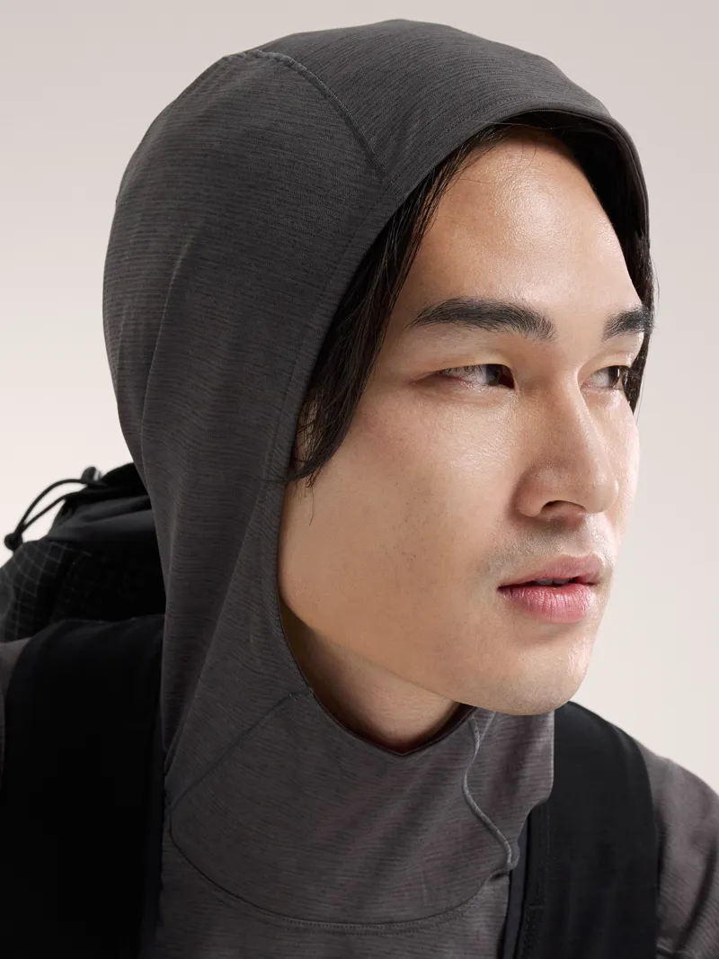 Arc'teryx Men's Cormac Hoody in Black Heather-2