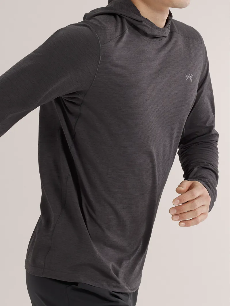 Arc'teryx Men's Cormac Hoody in Black Heather-4