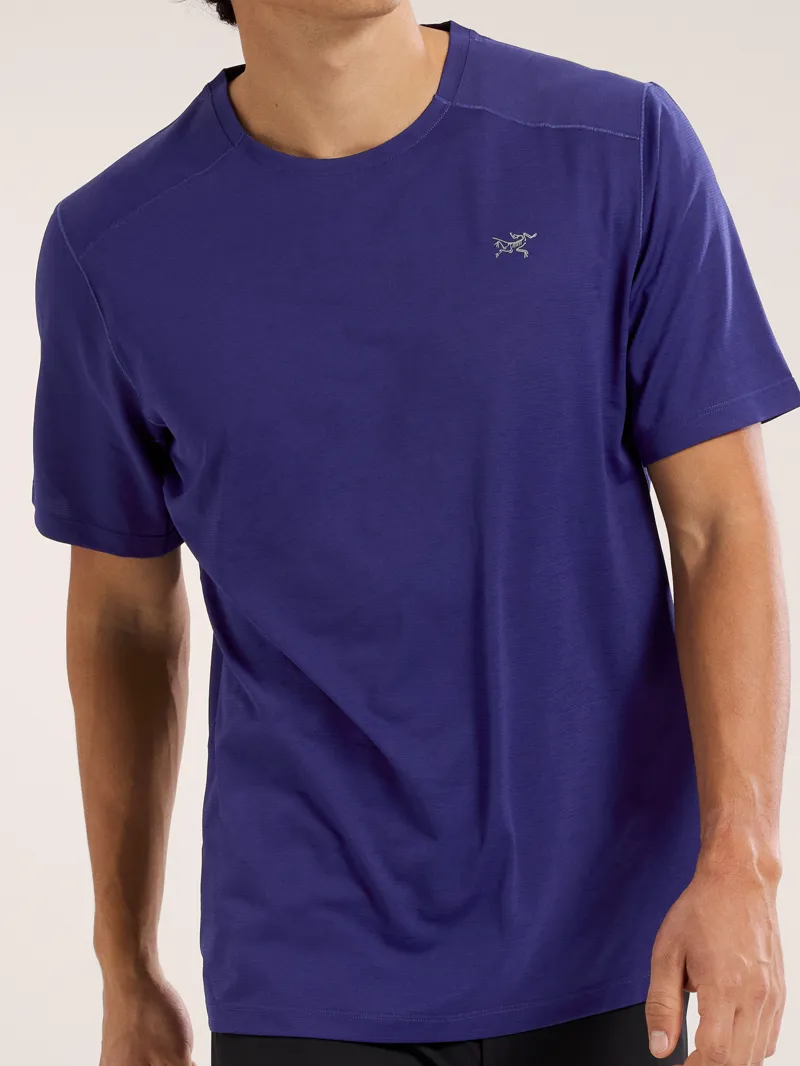 Arc'teryx Men's Cormac Crew Tee in Soulsonic Heather-2