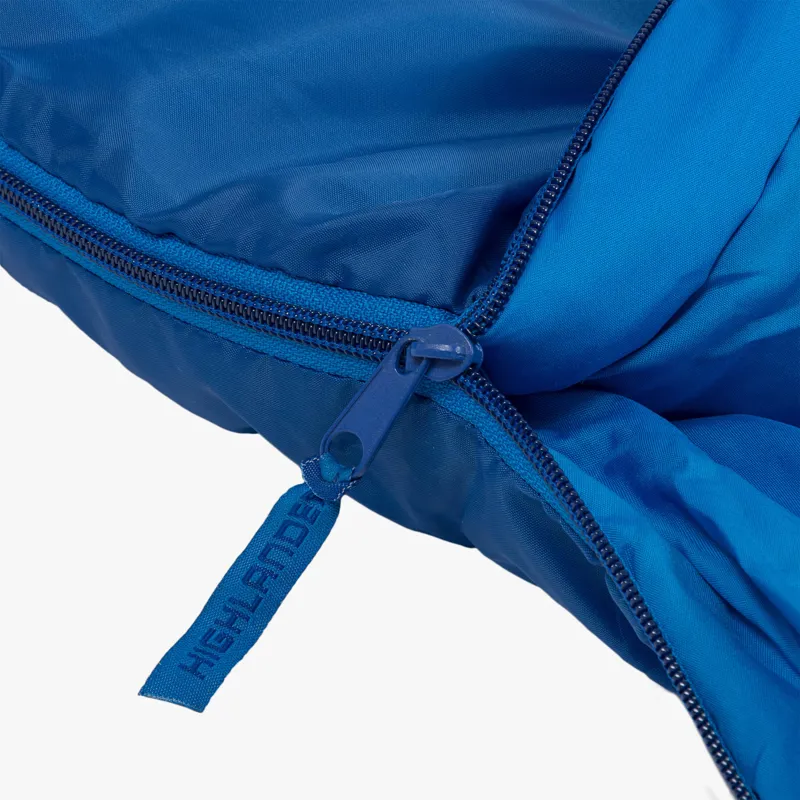 Highlander Sleepline 250 Mummy Sleeping Bag in Denim Blue-3