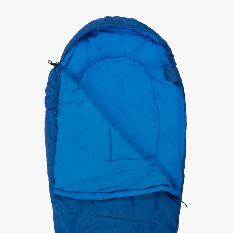 Highlander Sleepline 250 Mummy Sleeping Bag in Denim Blue-2