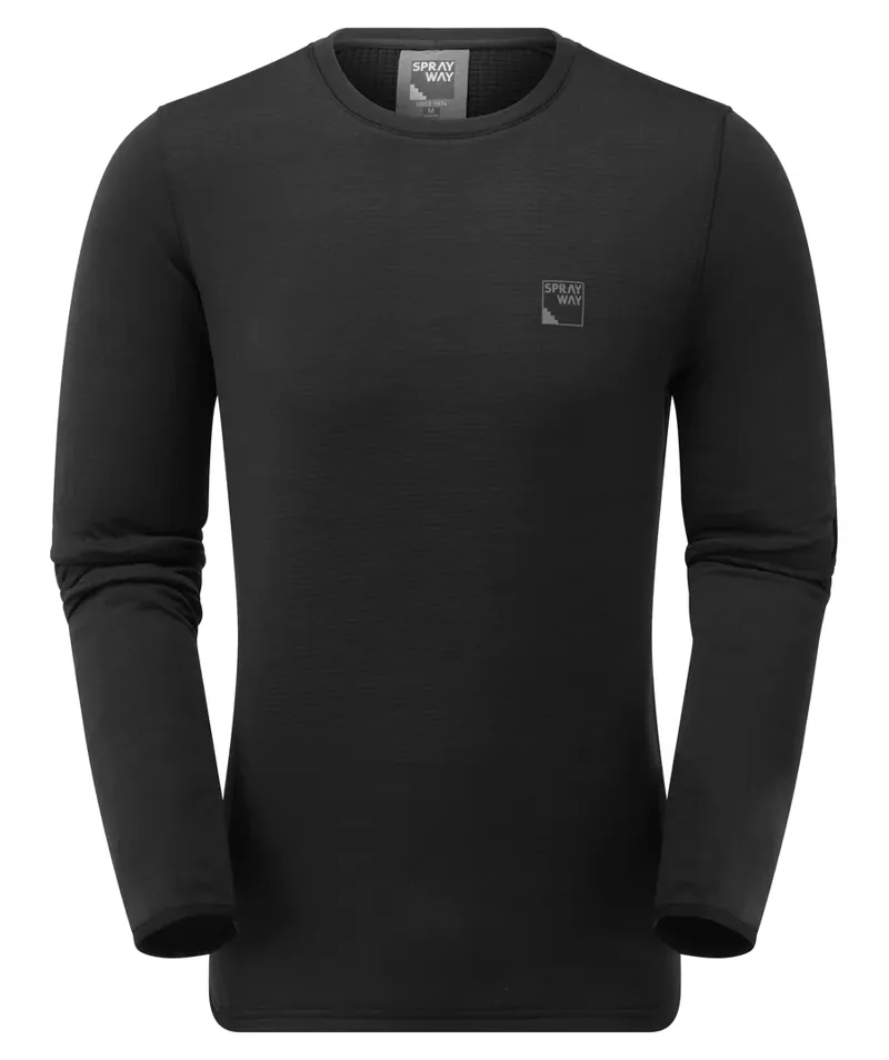Sprayway Men's Dornie Crew Pullover in Black