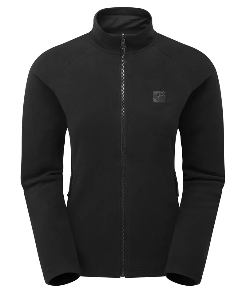 Sprayway Women's Atlanta Fleece I.A. Jacket in Black