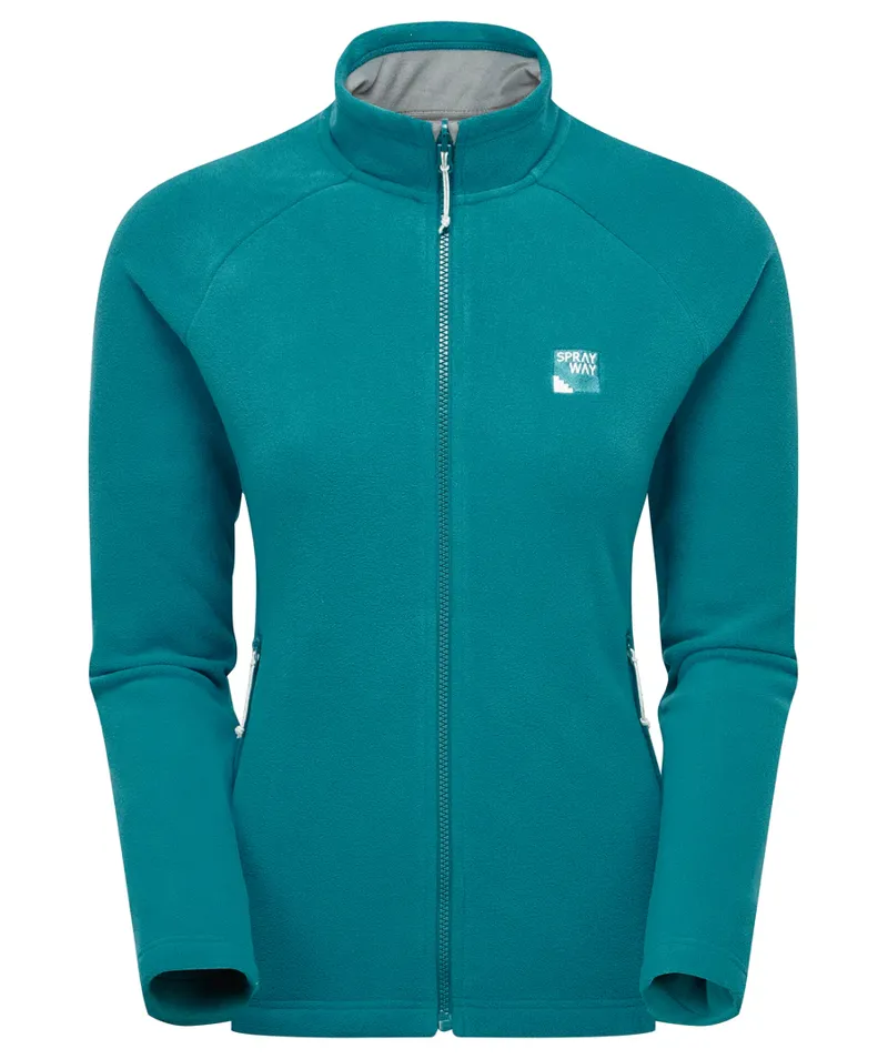 Sprayway Women's Atlanta Fleece I.A. Jacket in Blue Lagoon