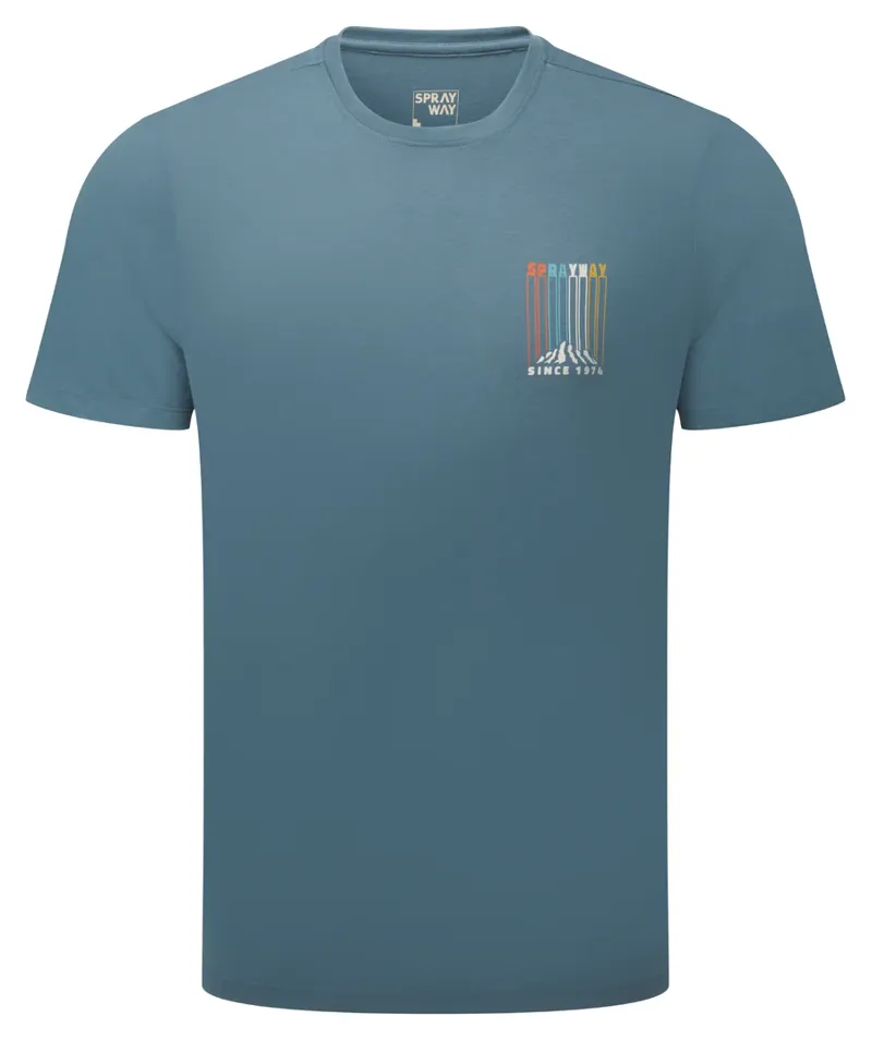 Sprayway Men's Vintage Tee in Seaport