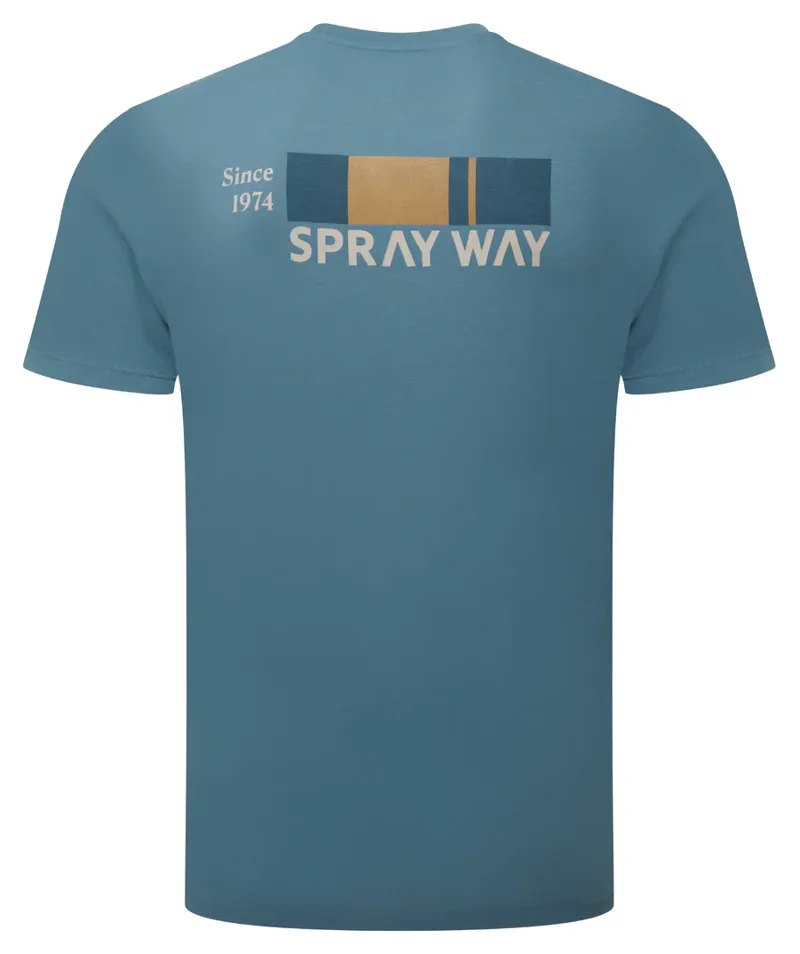Sprayway Men's Chester Street Tee in Seaport-1