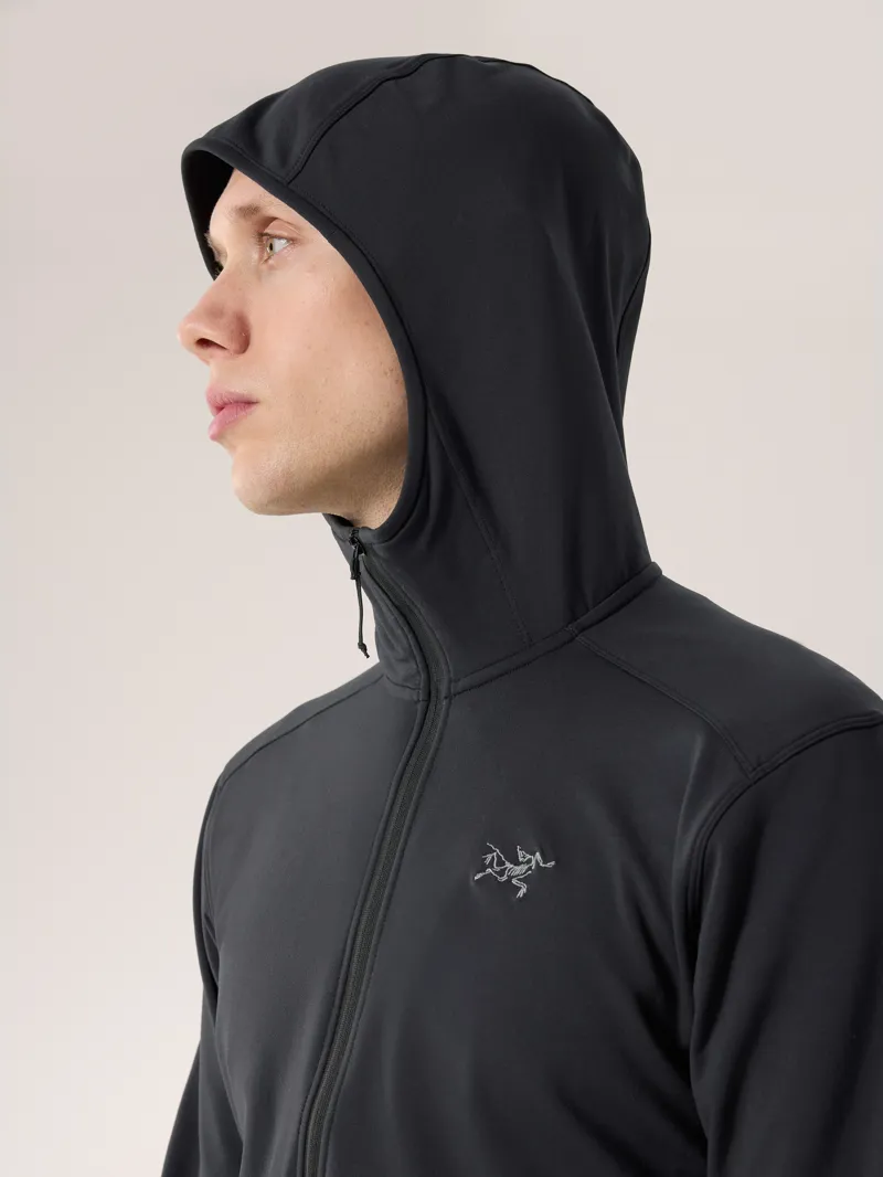 Arc'teryx Men's Kyanite Lightweight Hoody in Black-6
