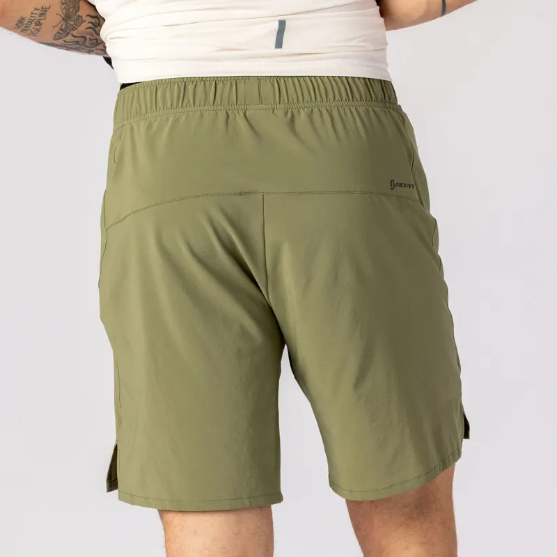 Scott Men's Endurance LT Shorts in Hay Green-3