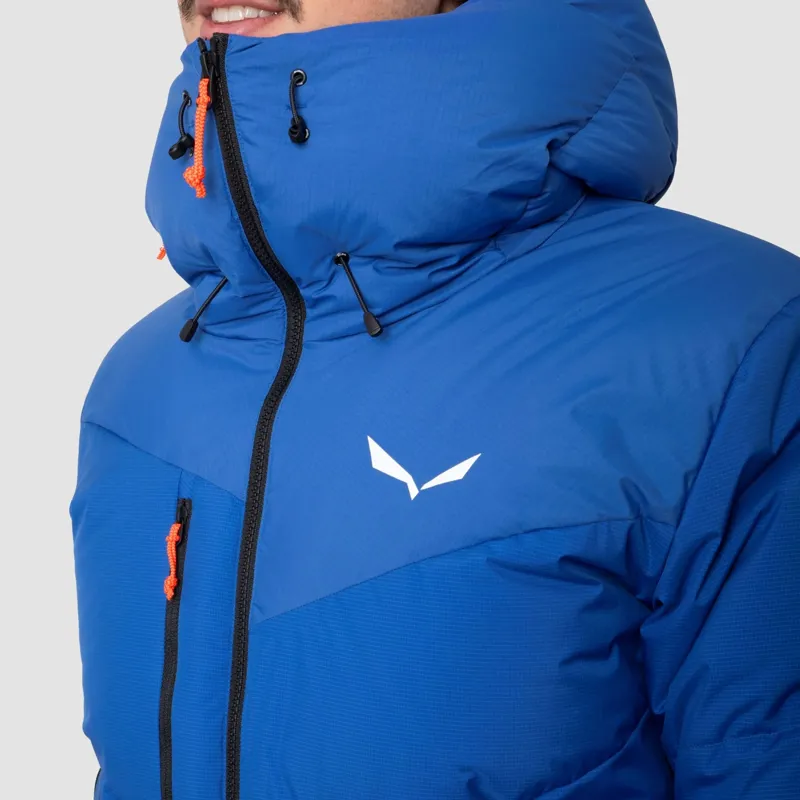 Salewa Men's Ortles Heavy 2 Powertex Down Jacket in Electric-2