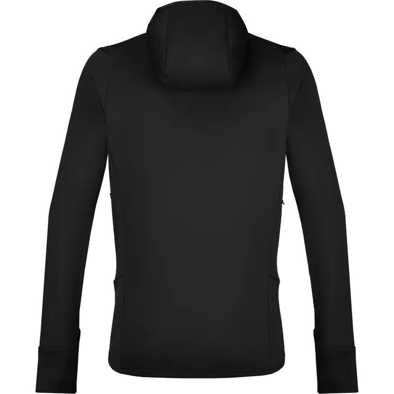 Salewa Men's Puez Polarlite Hooded Jacket in Black Out-1