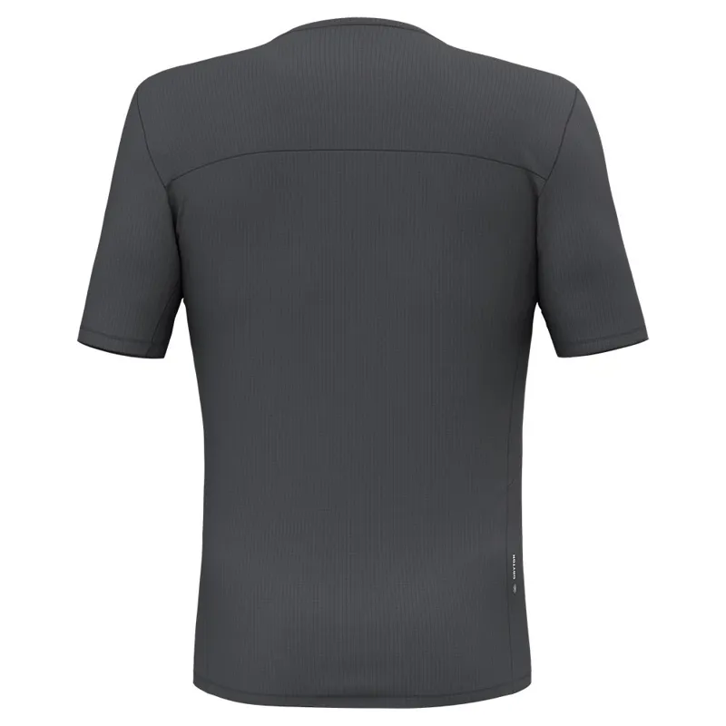 Salewa Men's Puez Sporty Dry T-Shirt in Grey Onyx-1