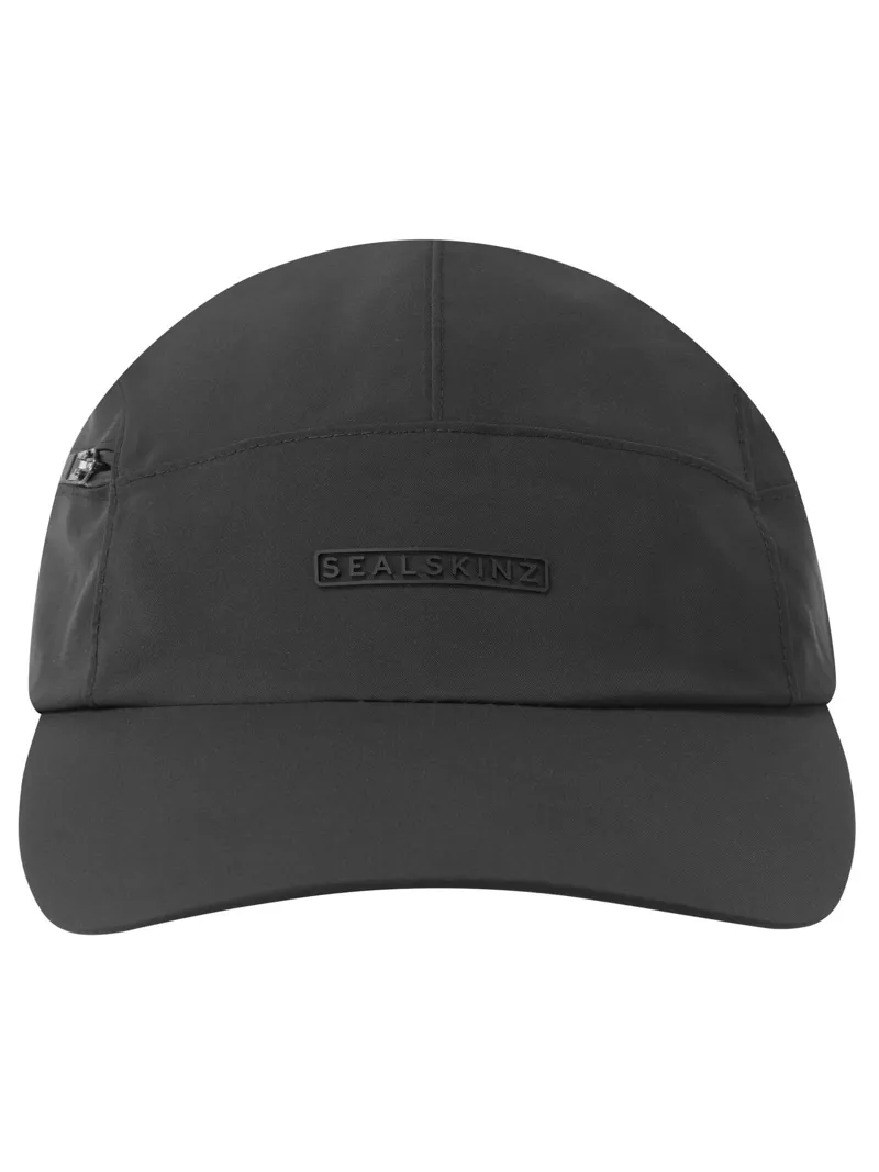 Sealskinz Adult Scole Waterproof Zipped Pocket Cap in Black 