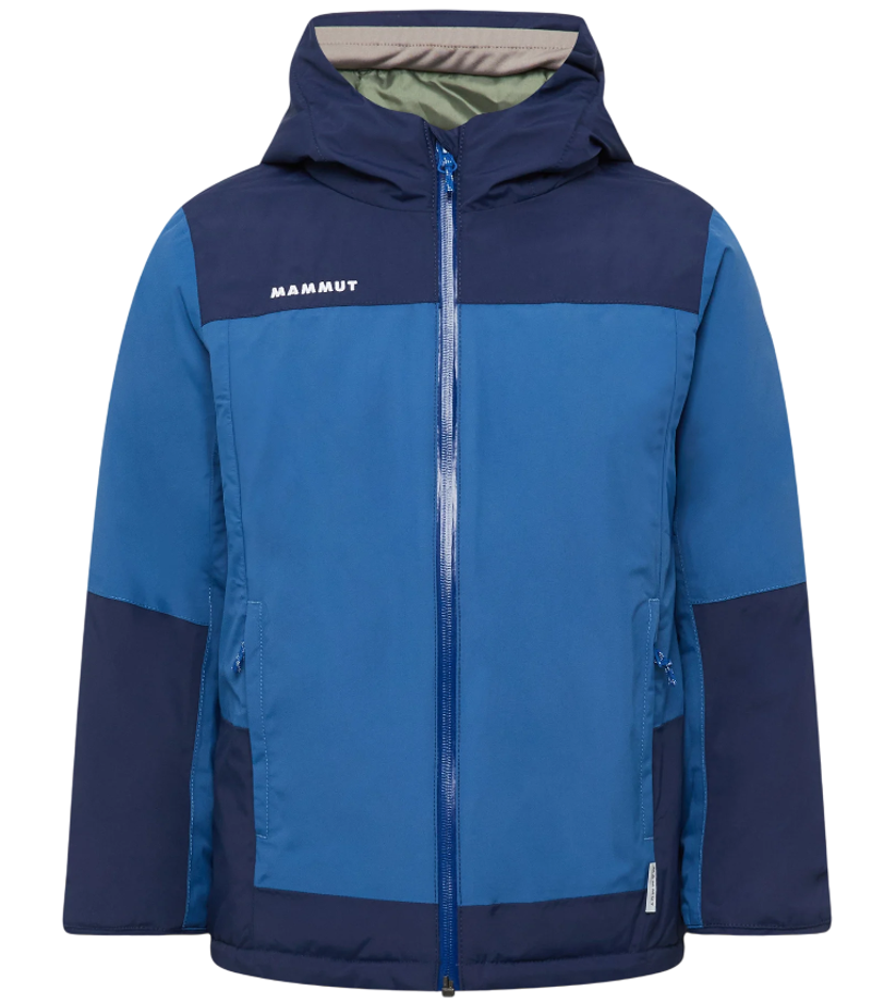 Mammut Kid's Treeline HS Thermo Hooded Jacket in Tschiel/Marine