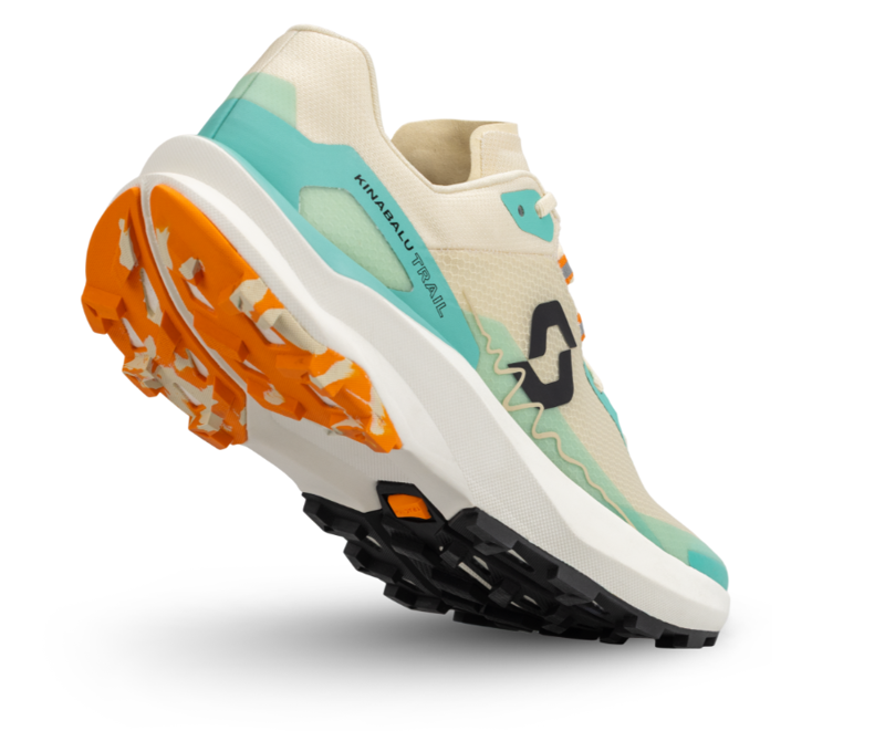 Scott Women's Kinabalu Trail Shoe in Cream Beige/Cascade Blue-3