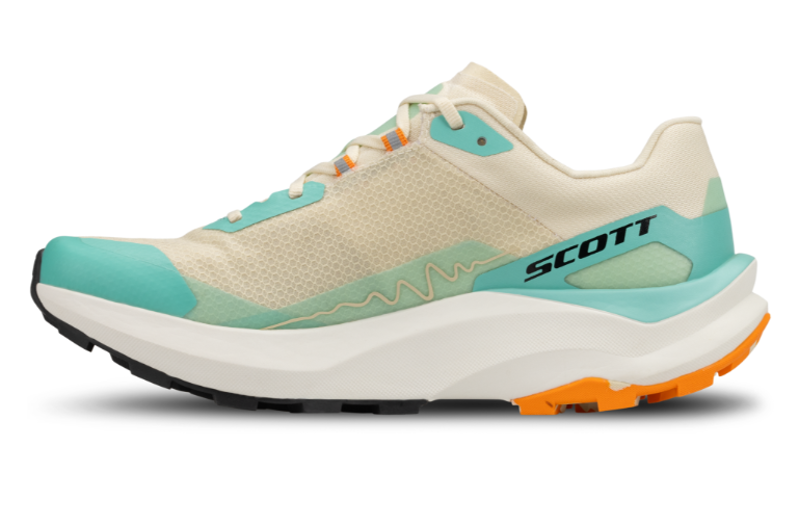 Scott Women's Kinabalu Trail Shoe in Cream Beige/Cascade Blue-1