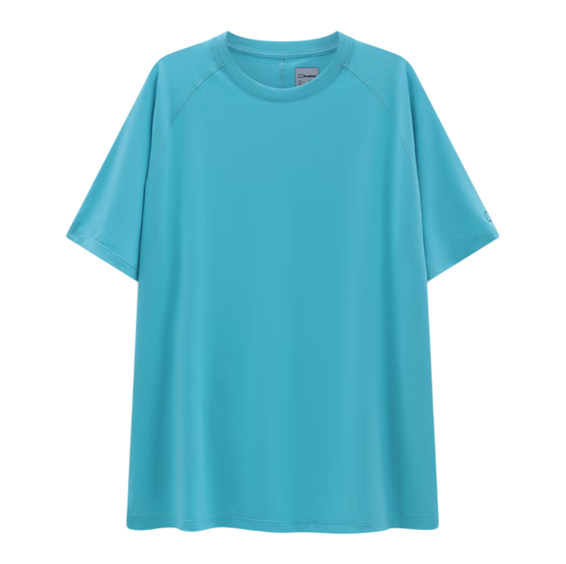 Berghaus Men's Ivyhill Light Tech Tee in Light Blue
